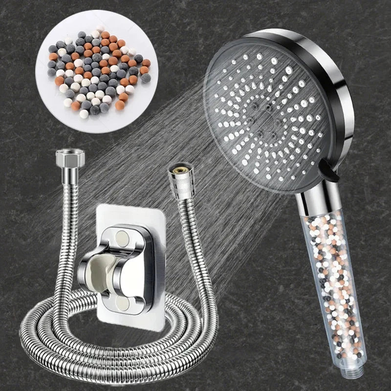 Velora Flow™ 5-Mode Filtered Shower Head