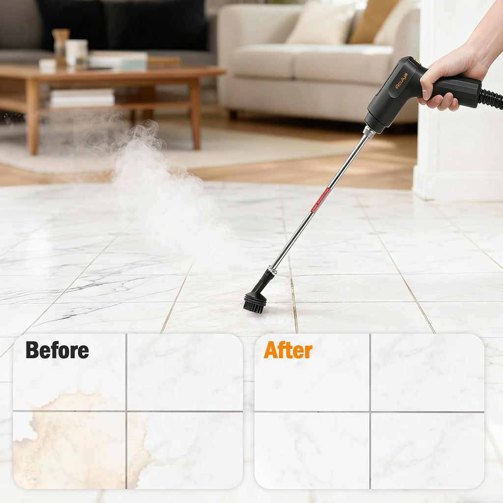 Steam cleaner accessories for whole-home cleaning
